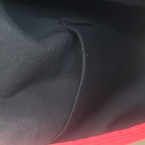 Columbia Fleece Jacket Charcoal Gray Pink Full Zip Hand Pockets XL - Picture 6 of 8